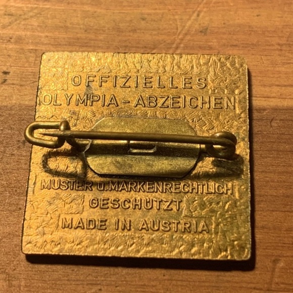Vintage Olympic Winter Games Pin Winter Spiele IX. Innsbruck 1964. Rare. - Picture 4 of 8